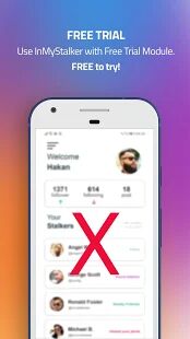 Скачать бесплатно InMyStalker-кто просматривал мой профиль instagram [Полная] 1.0 - Русская версия apk на Андроид