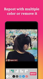 Скачать бесплатно Repost for Instagram 2021 - Save & Repost IG 2021 [Все функции] 3.3.7 - RU apk на Андроид
