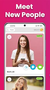 Скачать бесплатно Live Video Chat with Strangers - MatchAndTalk [Разблокированная] v4.5.203 - RU apk на Андроид