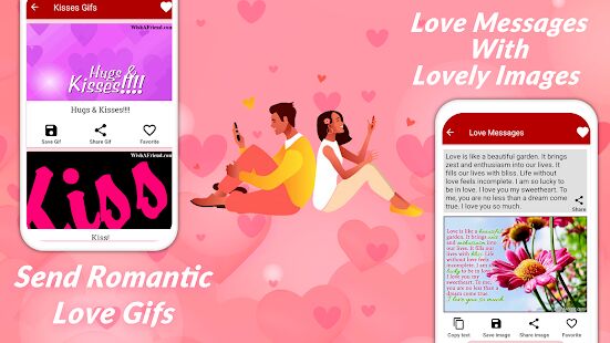 Скачать бесплатно Love Messages for Girlfriend ♥ Flirty Love Letters [Полная] 5.9 - Русская версия apk на Андроид