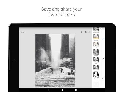 Скачать бесплатно Snapseed [Все функции] Зависит от устройства - Русская версия apk на Андроид