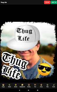 Скачать бесплатно Thug Life Stickers: Pics Editor, Photo Maker, Meme [Все функции] 4.5.56 - RUS apk на Андроид