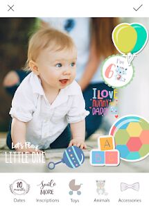Скачать бесплатно Малыши Фото - Стикеры на детские фото [Максимальная] 1.16.0.0 - RU apk на Андроид
