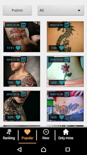 Скачать бесплатно Tattoo my Photo 2.0 [Без рекламы] 3.1.9 - Русская версия apk на Андроид