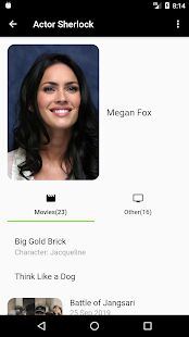 Скачать бесплатно Actor Sherlock - знаменитости похожие на меня [Разблокированная] 1.0.7 - RUS apk на Андроид