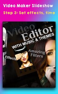 Скачать бесплатно Video Maker Slideshow [Открты функции] 1.1.5 - RU apk на Андроид